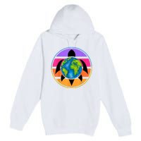 Happy Earth Day Save The Planet Give New Life To Sea Turtles Premium Pullover Hoodie