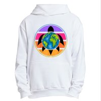 Happy Earth Day Save The Planet Give New Life To Sea Turtles Urban Pullover Hoodie