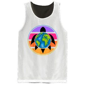 Happy Earth Day Save The Planet Give New Life To Sea Turtles Mesh Reversible Basketball Jersey Tank