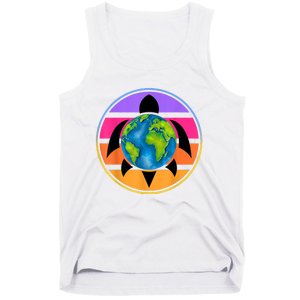 Happy Earth Day Save The Planet Give New Life To Sea Turtles Tank Top