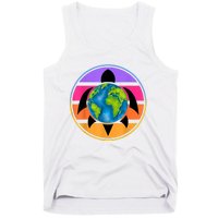 Happy Earth Day Save The Planet Give New Life To Sea Turtles Tank Top