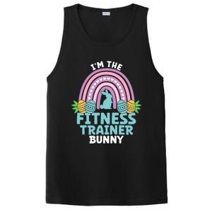 Happy Easter Day I'm The Fitness Trainer Bunny Gift PosiCharge Competitor Tank