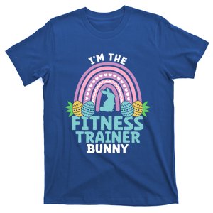 Happy Easter Day I'm The Fitness Trainer Bunny Gift T-Shirt