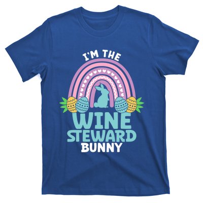 Happy Easter Day I'm The Wine Steward Bunny Funny Gift T-Shirt