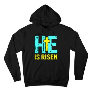 Happy Easter Day He is Risen Christian Easter Hoodie