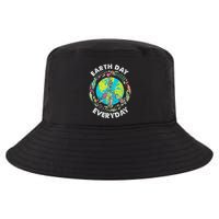 Happy Earth Day Every Day Peace Symbol Cool Comfort Performance Bucket Hat