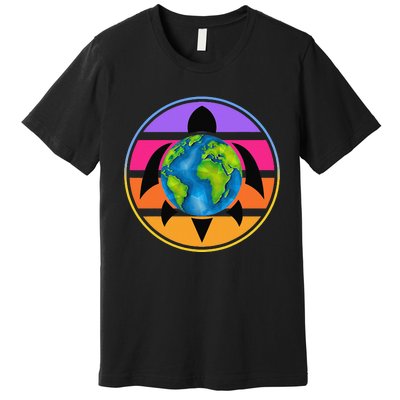 Happy Earth Day Save The Planet Give New Life To Sea Turtles Premium T-Shirt