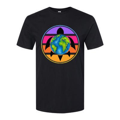 Happy Earth Day Save The Planet Give New Life To Sea Turtles Softstyle CVC T-Shirt