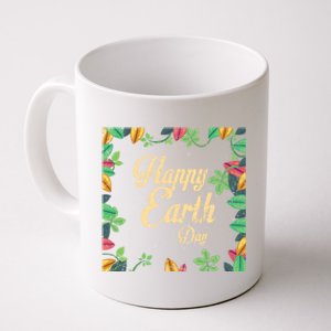 Happy Earth Day Awareness Love Nature Save The Planet Gift Coffee Mug