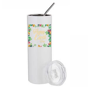 Happy Earth Day Awareness Love Nature Save The Planet Gift Stainless Steel Tumbler