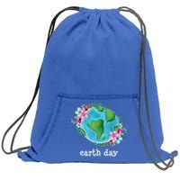 Happy Earth Day Love Our Mother Nature Cute Gift Sweatshirt Cinch Pack Bag