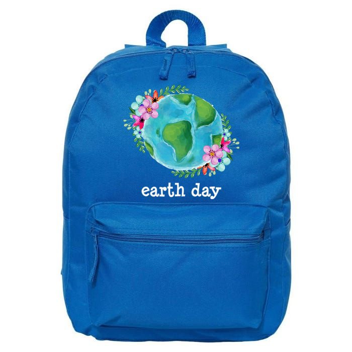 Happy Earth Day Love Our Mother Nature Cute Gift 16 in Basic Backpack