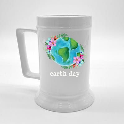 Happy Earth Day Love Our Mother Nature Cute Gift Beer Stein