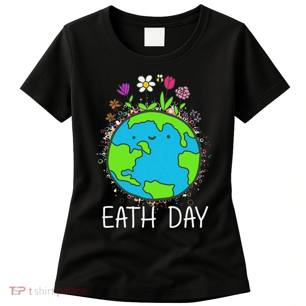Happy Earth Day Cute World for Women Women's T-Shirt