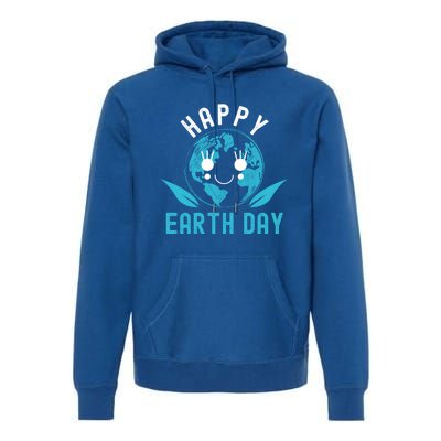 Happy Earth Day Mother Earth Pro Environt Nature Cute Gift Premium Hoodie