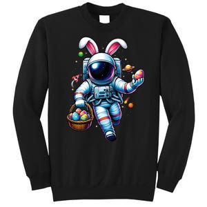 Happy Easter Day Bunny Egg Astronaut Space Sweatshirt