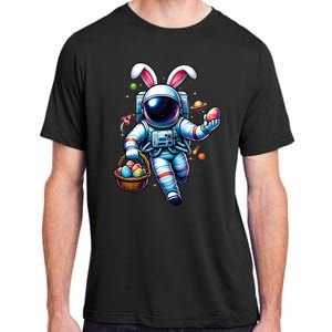 Happy Easter Day Bunny Egg Astronaut Space Adult ChromaSoft Performance T-Shirt