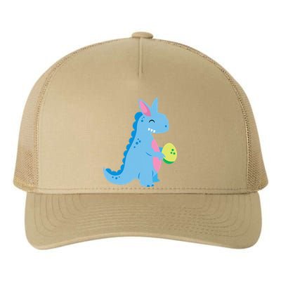 Happy Easter Dinosaur Easter Day Gift Yupoong Adult 5-Panel Trucker Hat