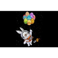 Happy Easter Day Bunny Egg Astronaut Space Bumper Sticker