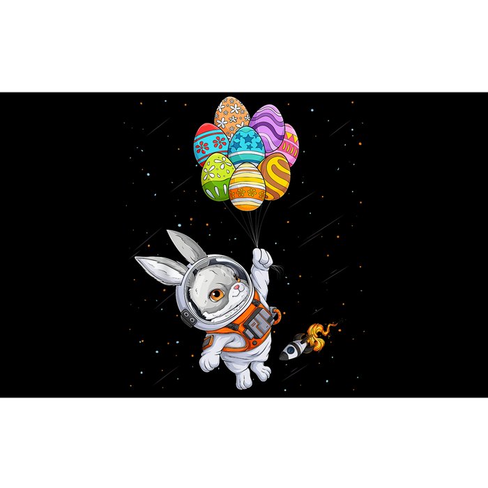 Happy Easter Day Bunny Egg Astronaut Space Bumper Sticker