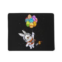 Happy Easter Day Bunny Egg Astronaut Space Mousepad