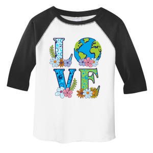 Happy Earth Day Birthday Save Nature Love Environt Gift Toddler Fine Jersey T-Shirt