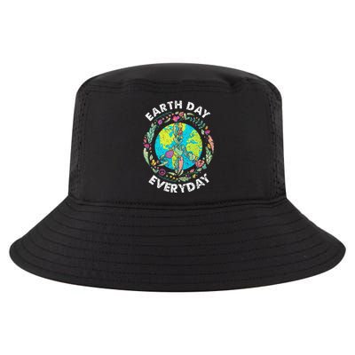 Happy Earth Day Every Day Peace Symbol Cool Comfort Performance Bucket Hat