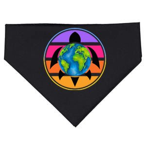 Happy Earth Day Save The Planet Give New Life To Sea Turtles USA-Made Doggie Bandana