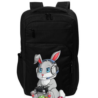 Happy Easter Day Bunny Egg Funny Impact Tech Backpack