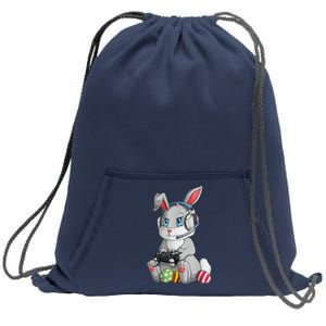 Happy Easter Day Bunny Egg Funny Sweatshirt Cinch Pack Bag