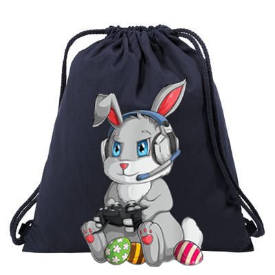 Happy Easter Day Bunny Egg Funny Drawstring Bag