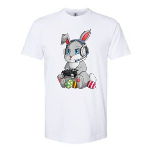 Happy Easter Day Bunny Egg Funny Softstyle CVC T-Shirt