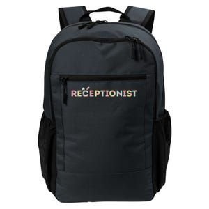 Happy Easter Day Receptionist Bunny Matching Easter Party Cute Gift Daily Commute Backpack