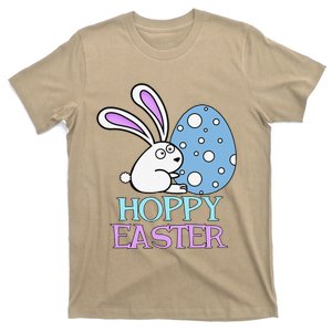 Hoppy Easter Day Bunny And Easter Egg T-Shirt