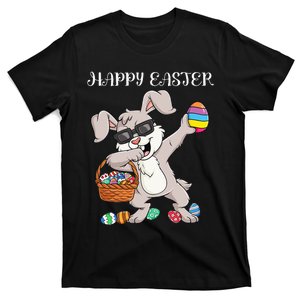 Happy Easter Day Dabbing Rabbit Eggs T-Shirt