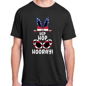 Happy Easter Day Egg Hunting Cute Bunny Usa Pride Flag Great Gift Adult ChromaSoft Performance T-Shirt