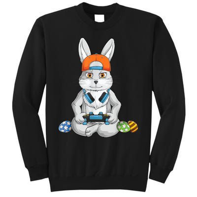 Happy Easter Day Bunny Egg Funny Boy Girls kid Gamer Sweatshirt