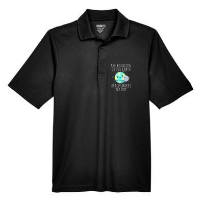 happy earth day Men's Origin Performance Pique Polo