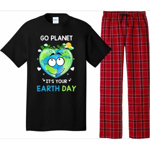 Happy Earth Day Go Planet It's Your Earth Day Meaningful Gift Pajama Set