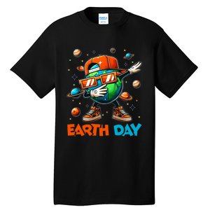 Happy Earth Day 2024 Funny Earth Day Dab Tall T-Shirt