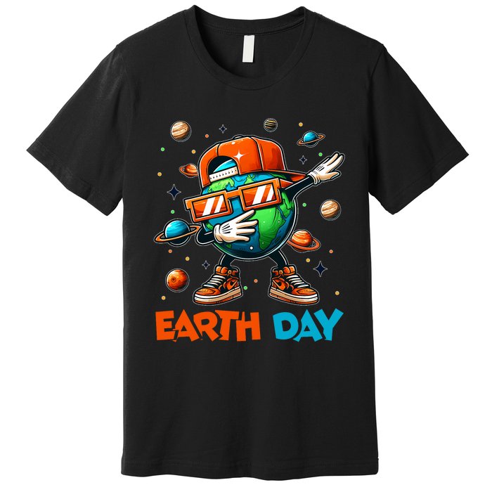 Happy Earth Day 2024 Funny Earth Day Dab Premium T-Shirt