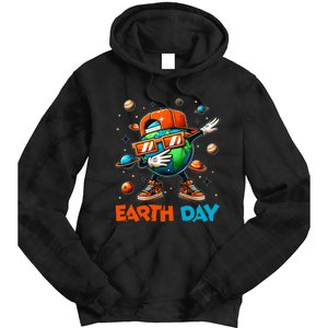 Happy Earth Day 2024 Funny Earth Day Dab Tie Dye Hoodie