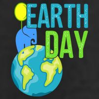 Happy Earth Day Great Vintage Earth Day Elephant Cute Gift Beanie