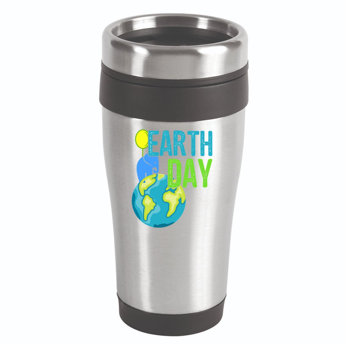 Happy Earth Day Great Vintage Earth Day Elephant Cute Gift 16oz Travel Tumbler