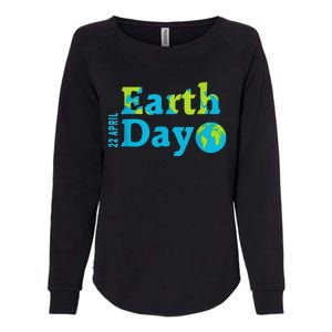 Happy Earth Day 2024 Gift Earth Day Womens California Wash Sweatshirt