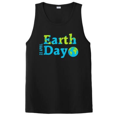 Happy Earth Day 2024 Gift Earth Day PosiCharge Competitor Tank