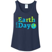 Happy Earth Day 2024 Gift Earth Day Ladies Essential Tank