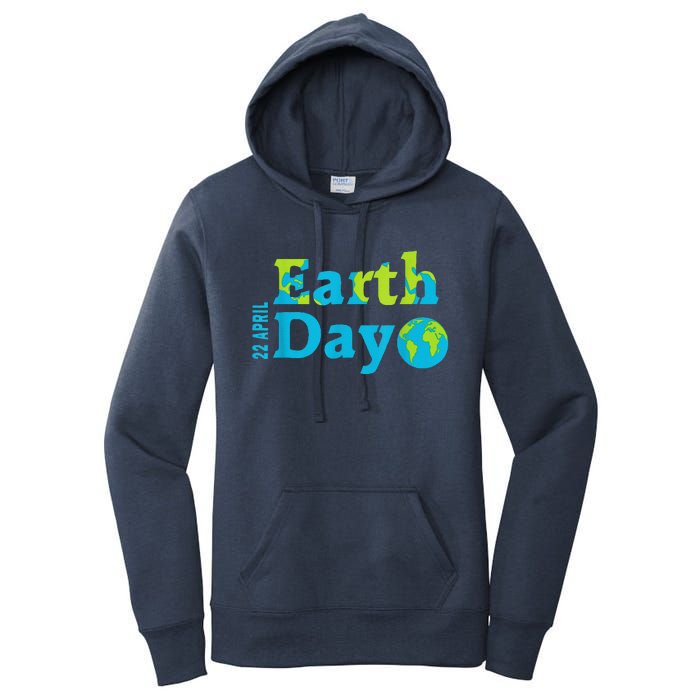 Happy Earth Day 2024 Gift Earth Day Women's Pullover Hoodie