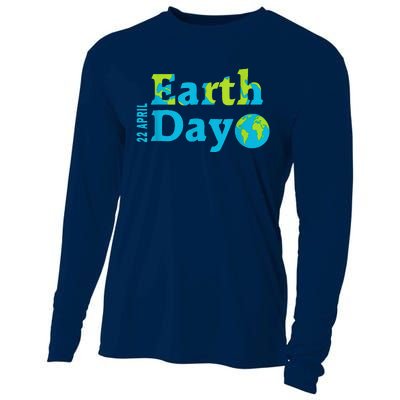 Happy Earth Day 2024 Gift Earth Day Cooling Performance Long Sleeve Crew