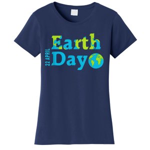 Happy Earth Day 2024 Gift Earth Day Women's T-Shirt